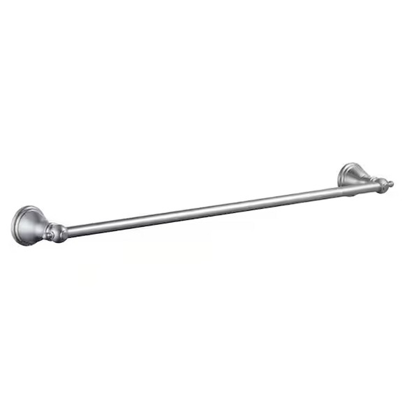 Glacier Bay Lyndhurst 24 in. Towel Bar in Brushed Nickel, NIP - Picture 1 of 3